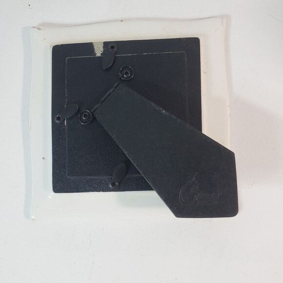 Vintage Carr/Burnes of Boston FramePorcelain Floral Rose Picture Frame, 3.5"x3.5 - Picture 10 of 12